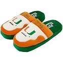 Miami Hurricanes Green Scuff Slippers