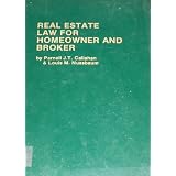 Real estate law for homeowner and broker (Legal almanac series ; no. 4)'