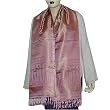 Rectangular Scarf Premium Silk Clothing Accessory India Styles 22 x 72 inches