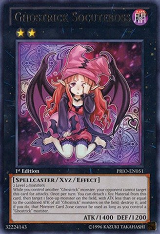 Yu-Gi-Oh! - Ghostrick Socuteboss (PRIO-EN051) - Primal Origin - Unlimited Edition - Rare