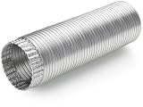 Wpro - CHT153 - Gaine de Hotte Aluminium - Diam&egrave;tre: 120 mm