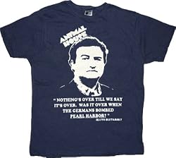 Animal House Bluto Nothings Over Navy T-Shirt Tee