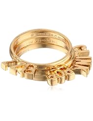 kate spade new york "Pop The Cork" Pop Fizz Clink Ring Set, Size 7
