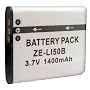 Zeikos ZE-LI50B Rechargeable Lithium Replacement Battery (White )
