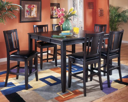 5PC Butterfly Leaf Counter Stool Set