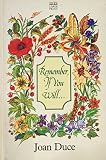 Remember, if you will : more favourite poems