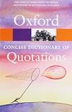Concise Oxford dictionary of quotations