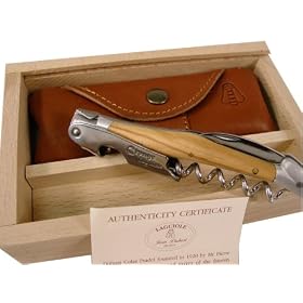 Laguiole Wine Waiter Steward Sommelier Corkscrew and Bottle Opener Used By Professionals... by Laguiole