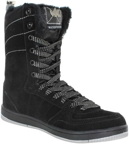 Konkrete Womens Sara Boot (8, Black)