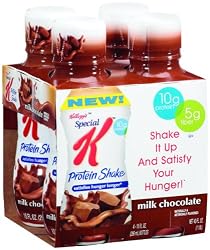 Special K Protein Shakes, Milk Chocolate, 4-Count Bottles (Pack of 6)