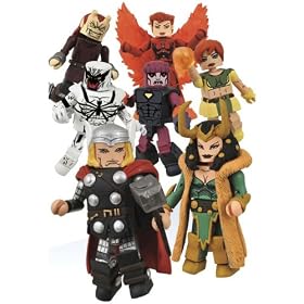 Marvel Series 33 Minimates CASE of 24 (3 Complete Sets) by Marvel