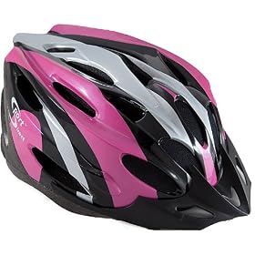 Sport DirectTM 22 Vent Bicycle Bike Cycle Helmet Ladies Pink 56-58cm CE EN1078 TUV Approvals