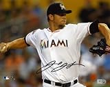 Josh Johnson Autographed 8x10 Photograph | Details: Miami Marlins