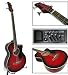 51IF 4HKWJL. SL75  New Red Electric Acoustic Bass Guitar W/ Equalizer & Accessories