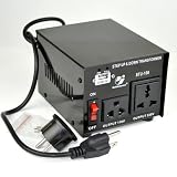 Goldsource® Step Up and Down Voltage Converter Transformer STU100 - AC 110/220 V - 100 Watt with 5 Volt USB output