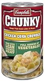 Campbell's Chunky Chicken Corn Chowder Easy Open, 18.8 oz, 12 ct (Quantity of 1)