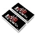 Semi Tractor Trailer Truck Trucker Eraser Set of 2