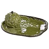 Grasslands Road Cucina Artichoke Chip and Dip Server, 11-3/4-Inch by 15-1/2-Inch