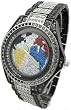 Geneva Elite Iced Out Bling Bling Watch Model 2377