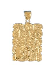 CleverEves 14k Gold Pendant Jewish 8 - Gram(s)