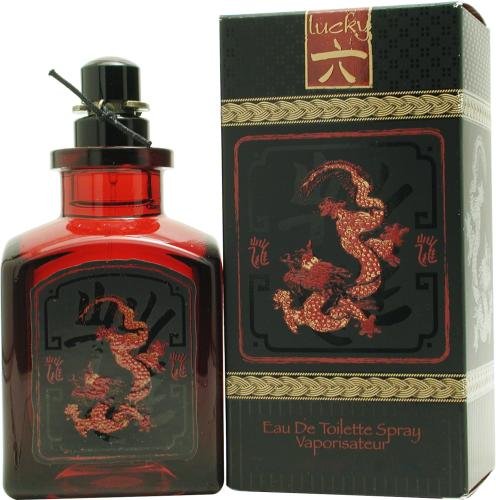 Lucky Number 6 by Lucky Brand for Men. Eau De Toilette Spray 1.7-Ounces