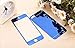 iPhone 6 4.7inch Case-Yerwal Front+Back Mirror Tempered Glass Film Screen Protector Cover for iPhone 6 4.7