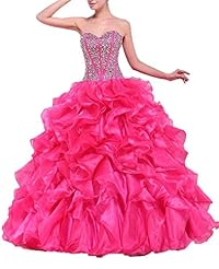 Sweetheart Belted   Ball Gown Quinceanera Dress 