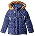 Jessica Simpson Big Girls Faux-Fur Toggle Parka
