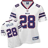 Reebok Buffalo Bills C.J. Spiller Women's Replica White Jersey Extra Large