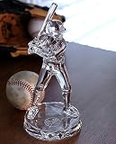 WATERFORD CRYSTAL COLLECTIBLES BASEBALL PLAYER FIGURINE