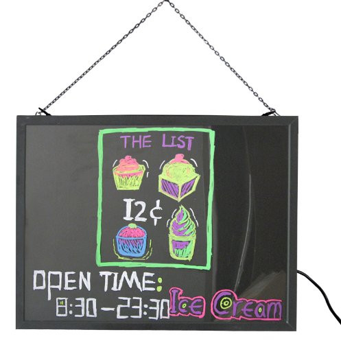 LED Flash Board Portable Signs Illuminated Signs Neon Light Sign LED Message Boards - TOP Gifts