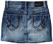 !iT Jeans Girls 7-16 Mini Skirt, Dusty Indigo, 16