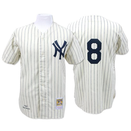 New York Yankees Authentic 1951 Yogi Berra Home Jersey By Mitchell & Ness Size 56