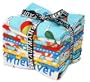 Oh, the Places You'll Go by Dr.Seuss New Fat Quarter Fabric Bundle (10 pcs, incl. full 2/3yd panel / 2.92 yards) FQ-624-10