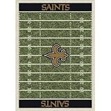New Orleans Saints 3'10" x 5'4" Premium Field Rug