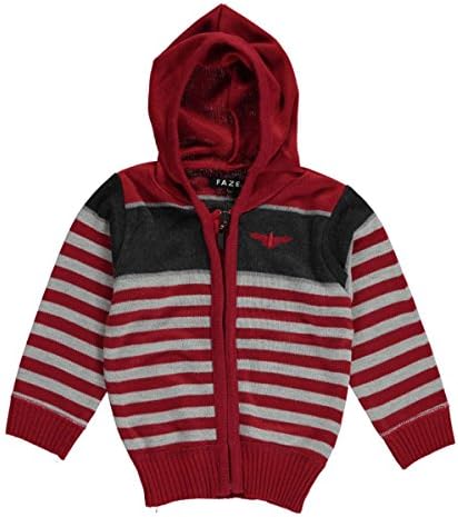 Faze 1 Baby Boys' "Episode" Knit Hoodie - red, 12 months