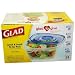Glad Lunch & Snack To-Go Pack 24-Piece Container Set