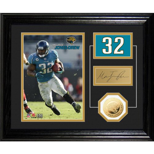 Highland Mint Jacksonville Jaguars Maurice Jones-Drew Player Pride Desk Top Photo Mint