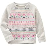 オシュコシュ OSHKOSH/ ジオ プリント ラグラン プルオーバー プリント トップスニット 10歳【並行輸入】