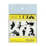 stipee(スティッピー) クリアブックマーク【サーカス】 circus