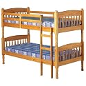 Albany Pine Bunk Bed with Azarra Mattresses