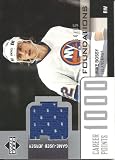 Mike Bossy 2002-03 Upper Deck Foundations 1000 Point Club Silver Jersey Card #MB 54/85 New York Islanders
