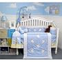 SoHo Dove Baby Crib Bedding Set 10 pieces ** Below Cost Clearance! Limited Qty. **