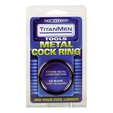 51IFQ%2B2sAjL. SL160  ZBF 6700003430 Titanmen Metal Cock Ring Black