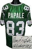 Autographed Vince Papale Jersey - Green TB Prostyle Invincible - Autographed NFL Jerseys