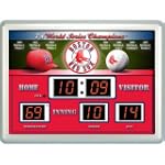 Boston Red Sox LED Scoreboard Clock