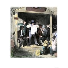 American Villagers Reading News of the U.S.-Mexican War, c.1840