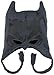 DC Comics Men's Batman Mask Peruvian with Ears, Charcoal, One Size