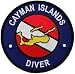 All Products : Grand Cayman Islands Diver Patch Embroidered Iron On Scuba Diving Emblem Souvenir