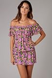 Luli Fama Sexy Senorita Short Dress - Pink/Black - M